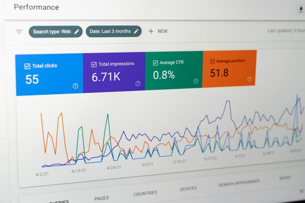 a computer screen with a bunch of data on it agency comparison, seo strategy, paid search