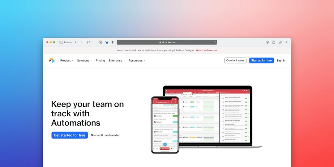 a computer screen with a phone and a tablet digital assistant dashboard, calendar tasks, email automation