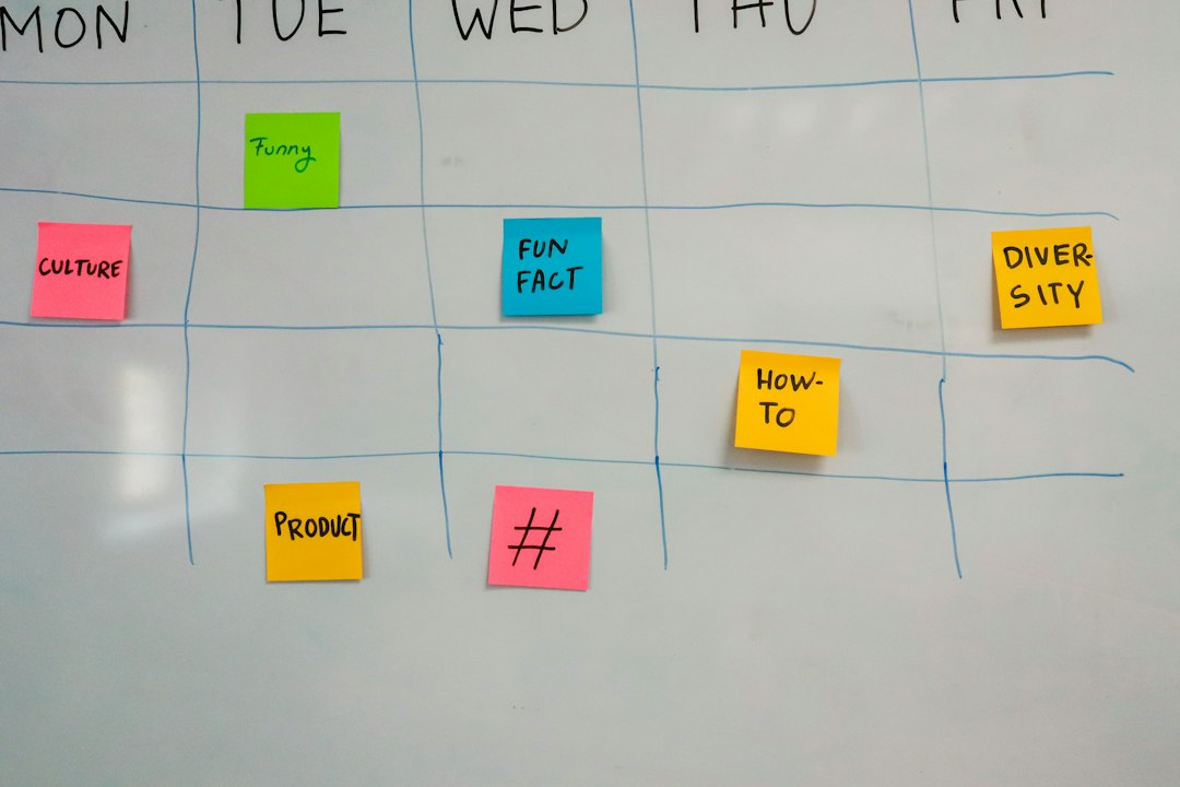 a white board with post it notes on it call notes, consultant planning, next steps