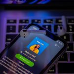 iphone 6 on macbook pro musician laptop spotify upload